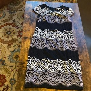 Lace detailed dress!